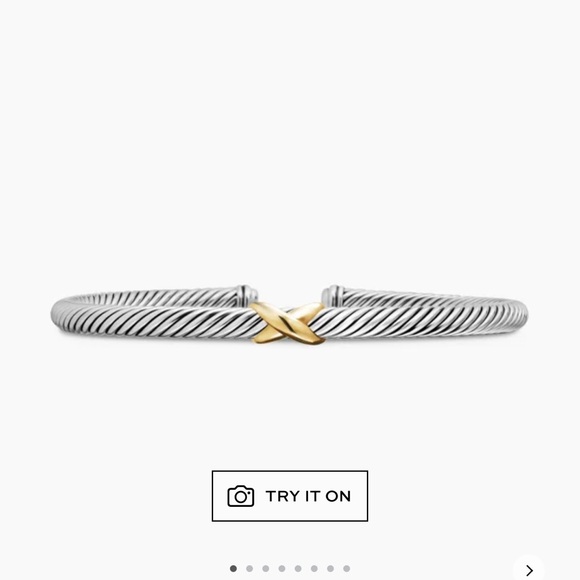 David Yurman X Classic Cable Bracelet - Picture 2 of 11